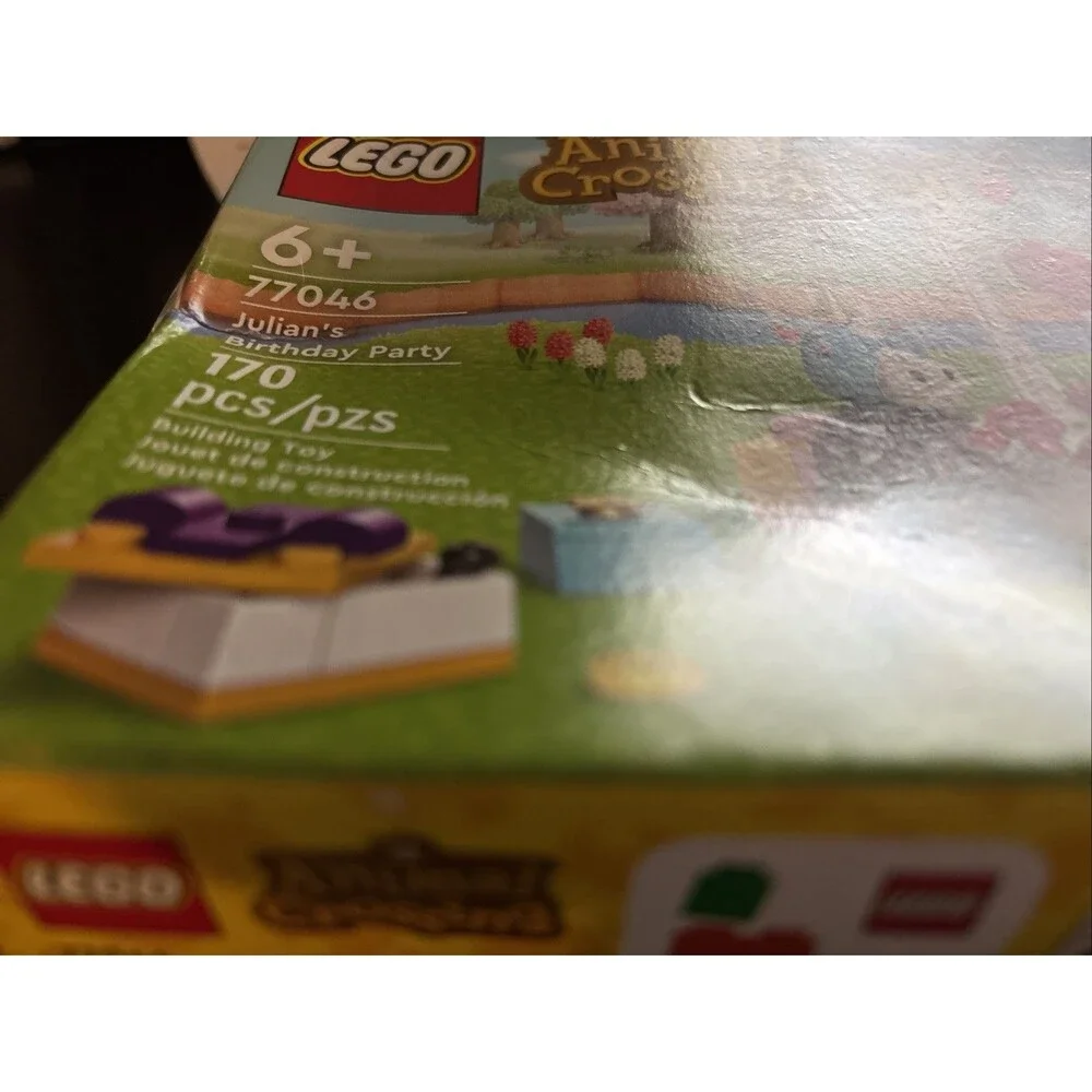 New LEGO Animal Crossing: Julian's Birthday Party (77046) 170 Pcs Retiring Soon